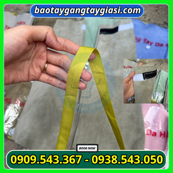 Dây quàng cổ cố định ống tay khi đeo Ống tay da hàn màu đẹp