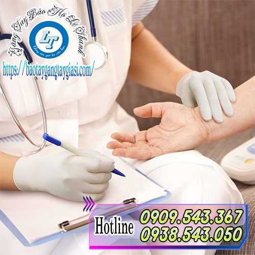 Găng tay y tế ngăn ngừa nhiễm khuẩn trong quá trình khám chữa bệnh