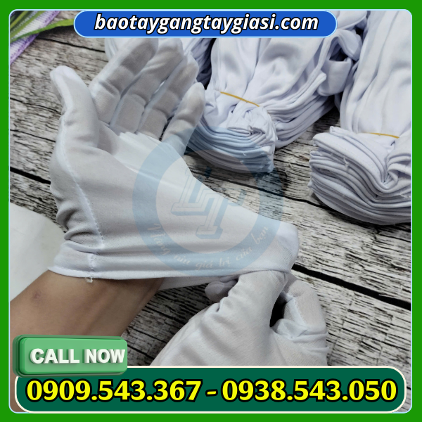 Găng tay vải thun t9 Găng tay vải thun t9