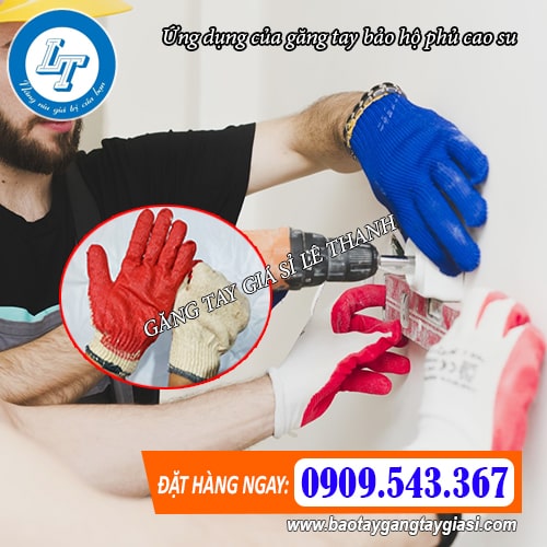 găng tay len bảo hộ phủ cao su dùng trong đời sống găng tay len bảo hộ phủ cao su dùng trong đời sống