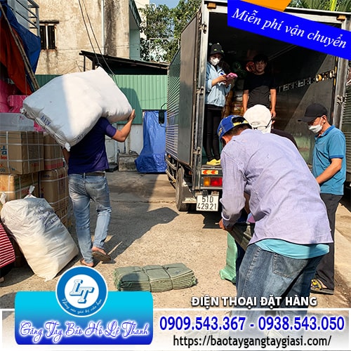 Găng tay bảo hộ phủ hạt nhựa giao nhanh đúng hẹn