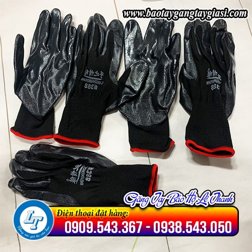 Găng tay bảo hộ phủ sơn giá rẻ Găng tay bảo hộ phủ sơn giá rẻ