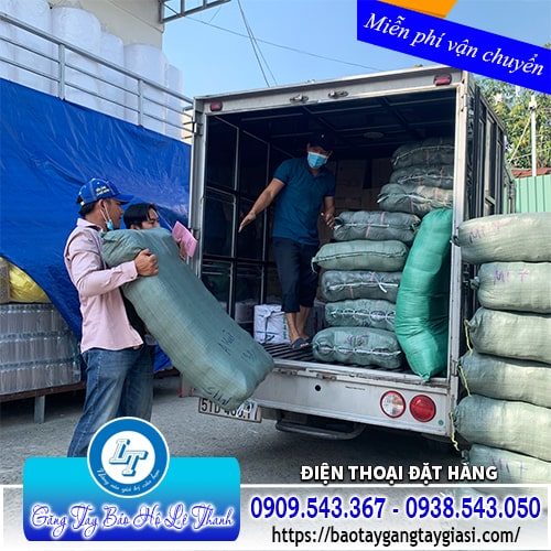 Găng tay bảo hộ sợi len giao nhanh