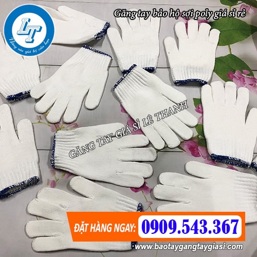 găng tay bảo hộ sợi poly giá sỉ rẻ tận xưởng găng tay bảo hộ sợi poly giá sỉ rẻ tận xưởng