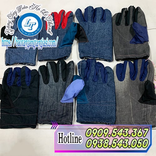 Găng tay bảo hộ vải mập đa dạng mẫu mã Găng tay bảo hộ vải mập đa dạng mẫu mã