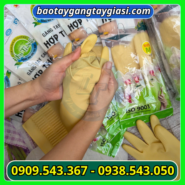 Găng tay cao su hợp thành size M tiện lợi Găng tay cao su hợp thành giá sỉ rẻ