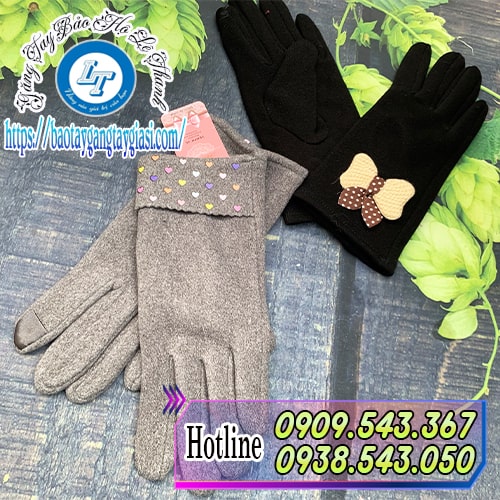 Găng tay cảm ứng giúp thao tác linh hoạt