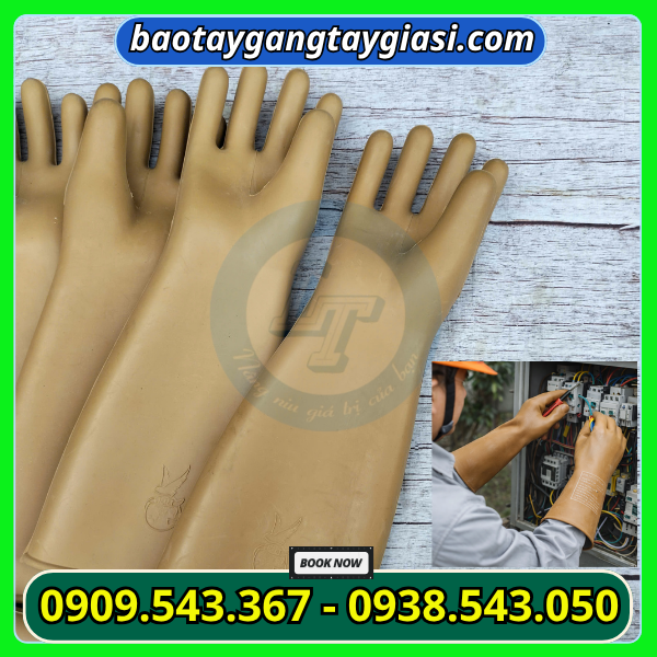 Xưởng cung cấp găng tay cao su cách điện Xưởng cung cấp găng tay cao su cách điện
