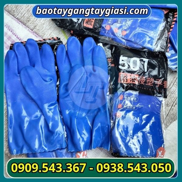 Găng tay chống dầu hoá chất giá sỉ Găng tay chống dầu hoá chất giá sỉ