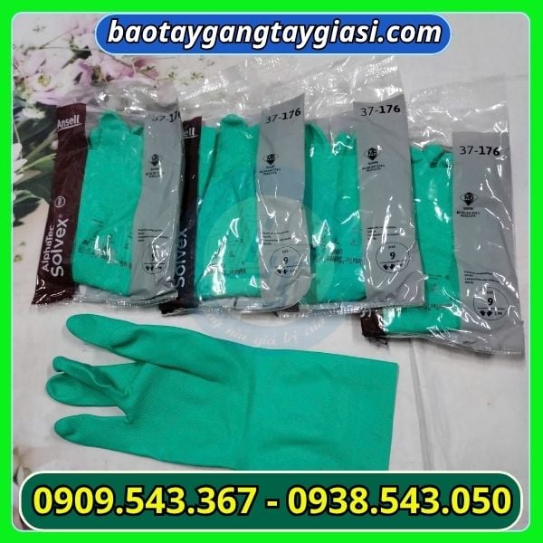 Găng tay chống dầu hoá chất giá sỉ Găng tay chống dầu hoá chất giá sỉ
