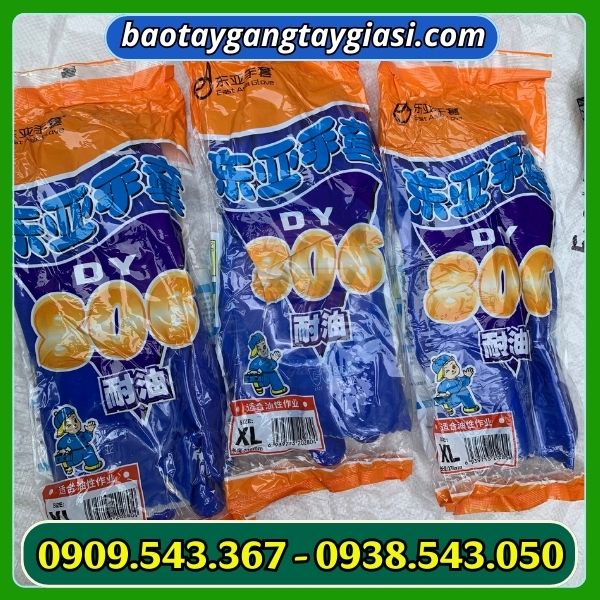 Găng tay cao su chống hóa chất Găng tay cao su chống hóa chất