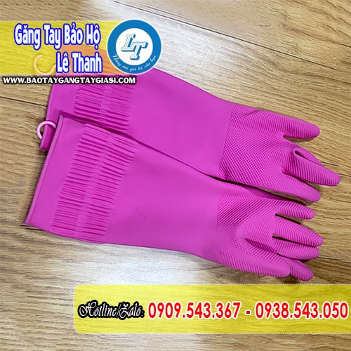 Găng tay cao su có móc treo Găng tay cao su có móc treo