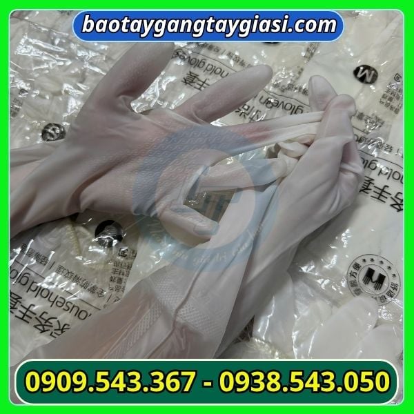 Găng tay cao su CON HƯƠU co giãn linh hoạt Găng tay cao su CON HƯƠU giá sỉ