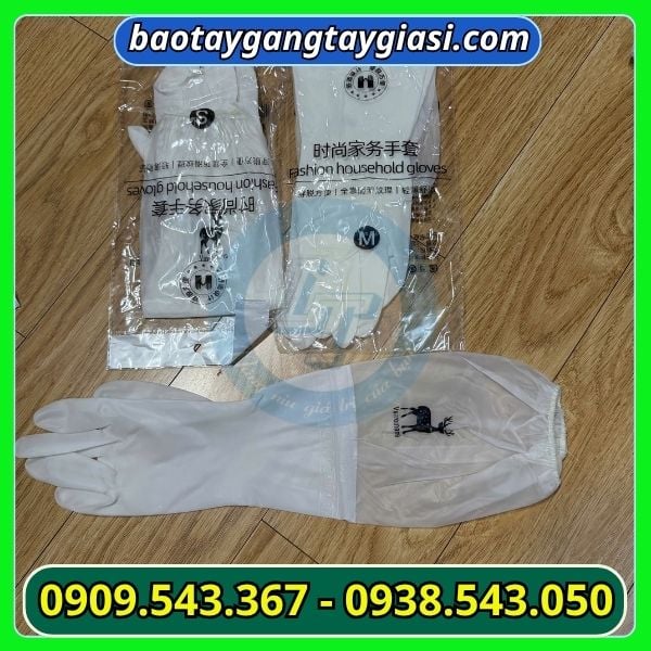 Găng tay cao su CON HƯƠU giá sỉ nhiều size Găng tay cao su CON HƯƠU giá sỉ