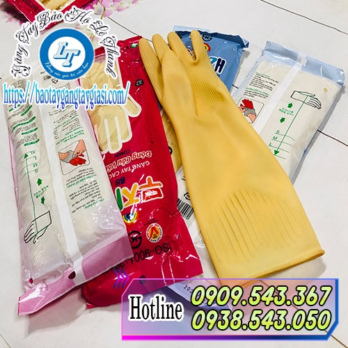 Găng tay cao su Đông Cầu Vồng Găng tay cao su Đông Cầu Vồng