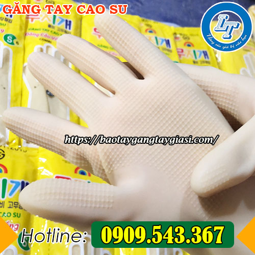 bề mặt găng có vân nổi chống trơn trượt bề mặt găng có vân nổi chống trơn trượt