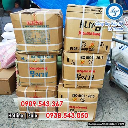 Găng tay cao su Đông Cầu Vồng đủ màu đủ size giá rẻ Găng tay cao su Đông Cầu Vồng đủ màu đủ size giá rẻ