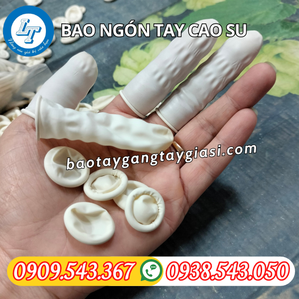 Bao ngón tay cao su Bao ngón tay cao su
