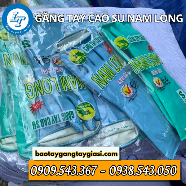 Găng tay cao su Nam Long