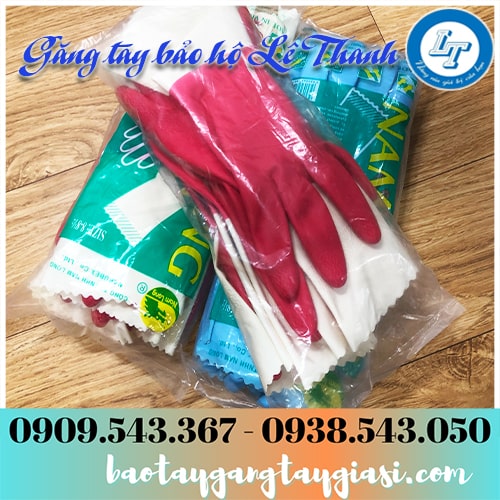 Găng tay cao su giá rẻ dày bền