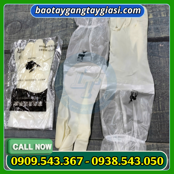 Găng tay cao su con hươu