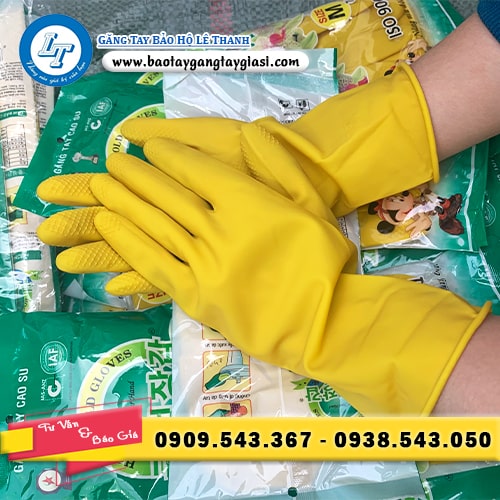 Găng tay cao su Hợp Thành giá sỉ siêu rẻ Găng tay cao su Hợp Thành giá sỉ siêu rẻ
