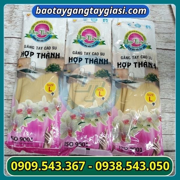 Găng tay cao su rửa chén hợp thành Găng tay cao su rửa chén hợp thành