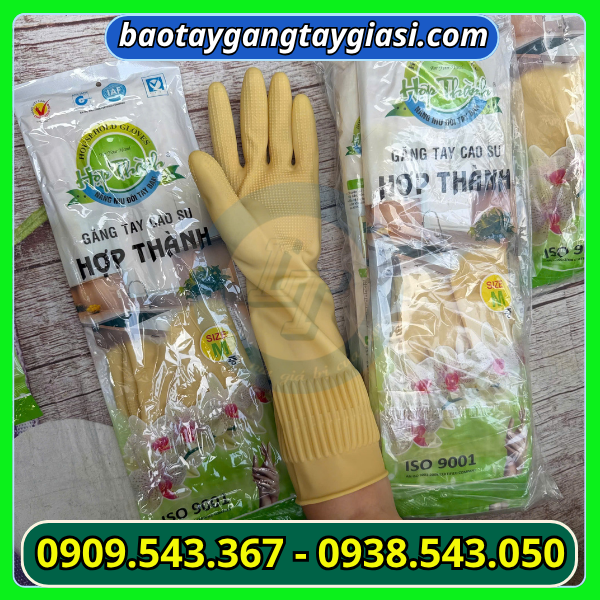 Găng tay cao su hợp thành đeo vừa đẹp Găng tay cao su hợp thành giá sỉ