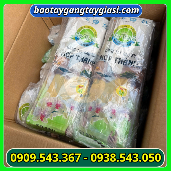 Găng tay cao su hợp thành size M Găng tay cao su hợp thành size M