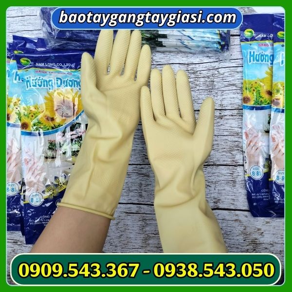 Găng tay cao su Hướng Dương Găng tay cao su Hướng Dương