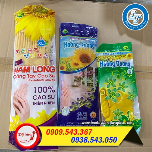 Găng tay cao su Hướng Dương đủ size giá sỉ rẻ nhất Găng tay cao su Hướng Dương đủ size giá sỉ rẻ nhất