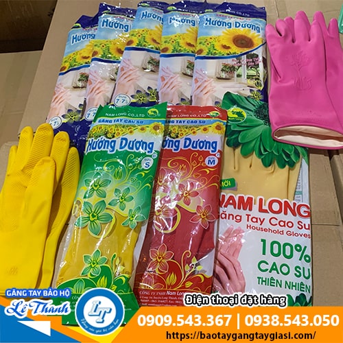 Găng tay cao su Hướng Dương giá sỉ rẻ tại TPHCM Găng tay cao su Hướng Dương giá sỉ rẻ tại TPHCM