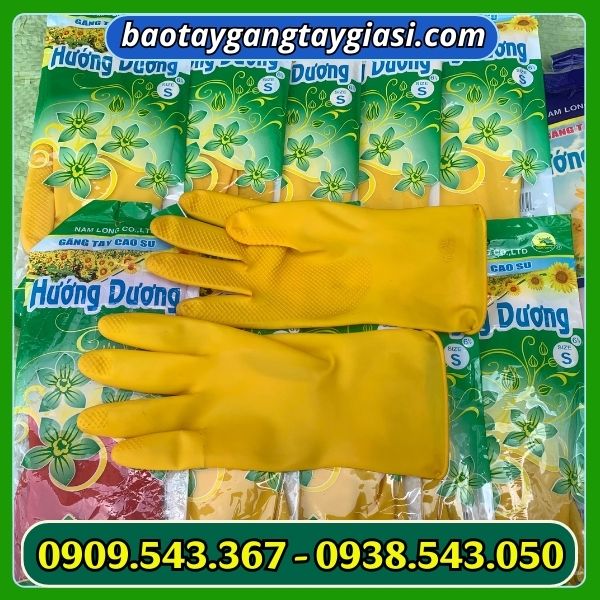 Găng tay cao su Hướng Dương Găng tay cao su Hướng Dương