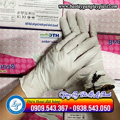 Găng tay cao su không bột không gây dị ứng