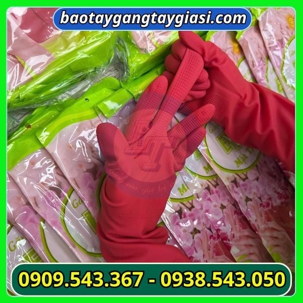 Găng tay cao su mặt trời giá sỉ Găng tay cao su mặt trời giá sỉ