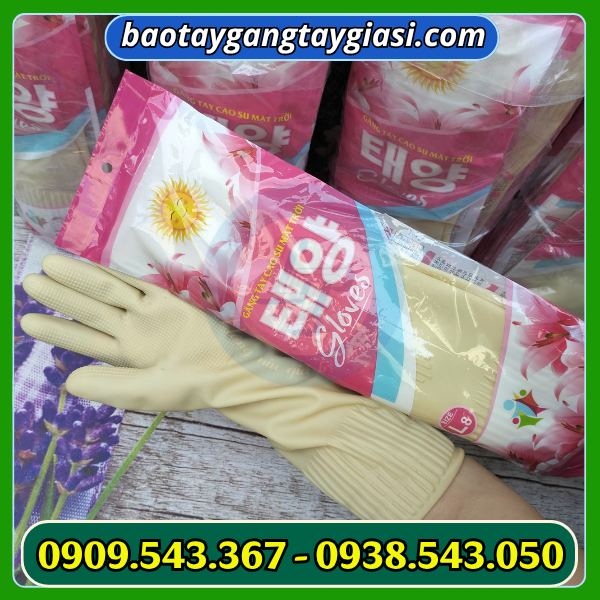 Găng tay cao su giá sỉ Găng tay cao su giá sỉ
