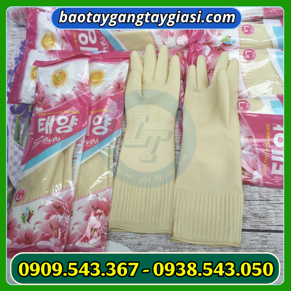 Găng tay cao su giá sỉ
