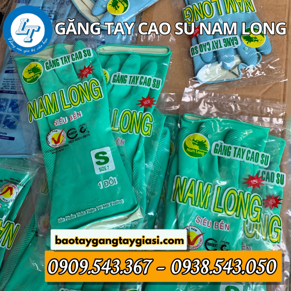 Găng tay cao su Nam Long