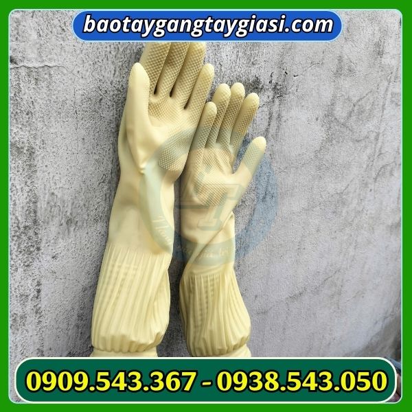 Găng tay cao su thiên nhiên size XL đeo thoải mái Găng tay cao su thiên nhiên size XL
