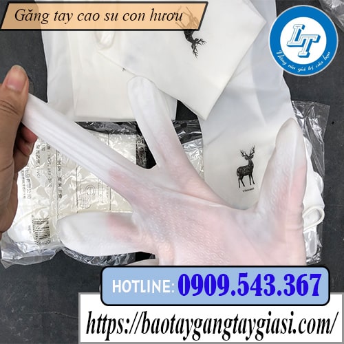 Găng tay cao su rửa chén con hươu Găng tay cao su rửa chén con hươu
