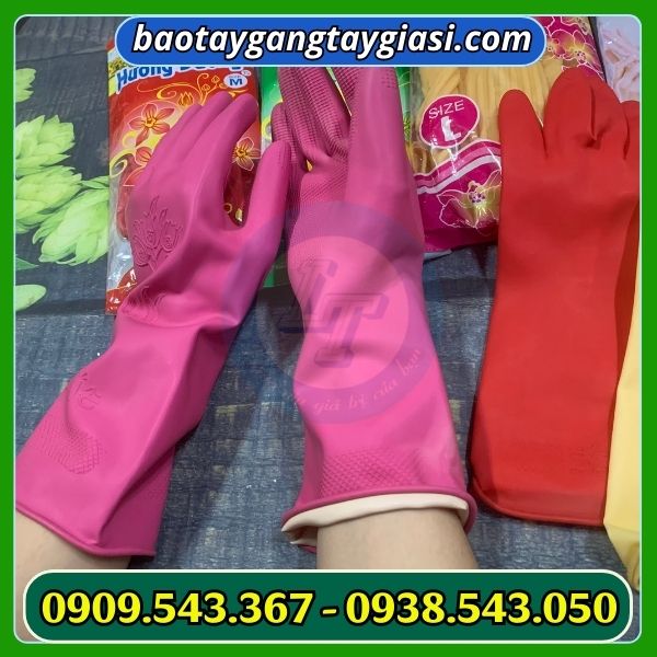 Găng tay cao su rửa bát Găng tay cao su rửa bát