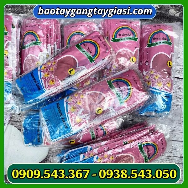 Găng tay săc cầu vồng Găng tay săc cầu vồng