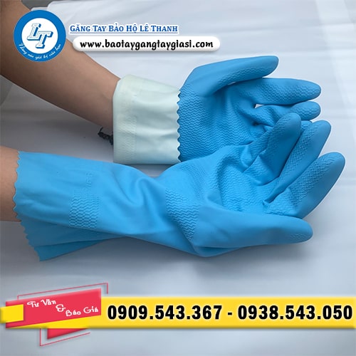 Găng tay cao su thủy sản bảo vệ tay Găng tay cao su thủy sản bảo vệ tay