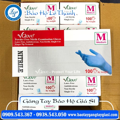 Găng tay cao su y tế thùng 10 hộp
