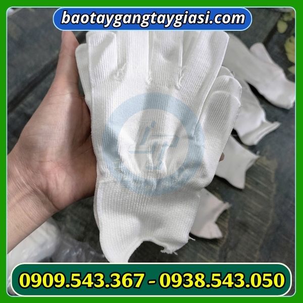 Găng tay chống cắt màu trắng giá rẻ Găng tay chống cắt màu trắng
