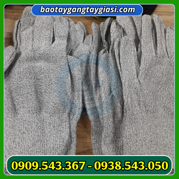 Găng tay chống cắt màu xám Găng tay chống cắt màu xám