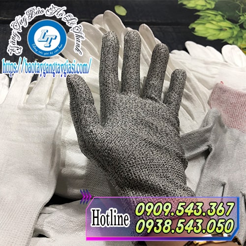 Găng tay chống cắt trơn bóng mát mịn