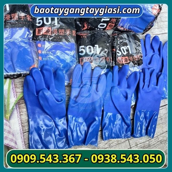 Găng tay chống dầu giá rẻ Găng tay chống dầu