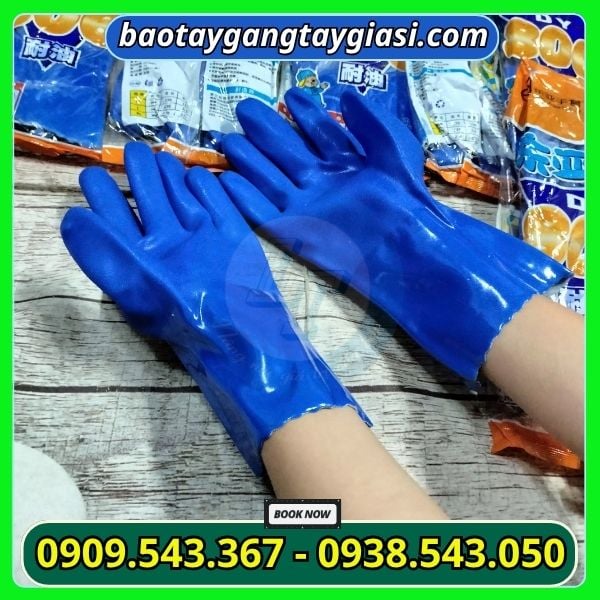 Găng tay chống dầu hoá chất 806 Găng tay chống dầu hoá chất 806
