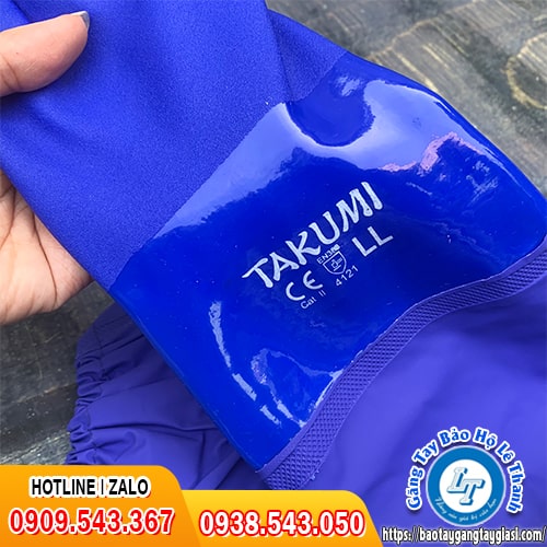 Găng tay chống dầu hóa chất Takumi bền bỉ Găng tay chống dầu hóa chất Takumi bền bỉ